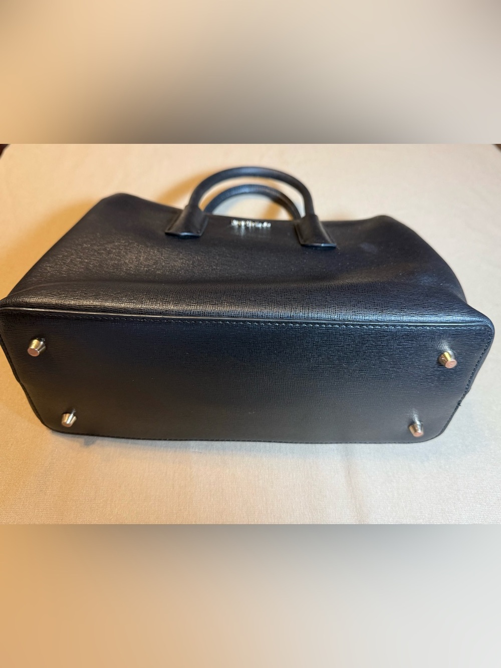 Furla Tessa Saffiano Leather Top-Handle Tote EUC - Picture 7 of 16